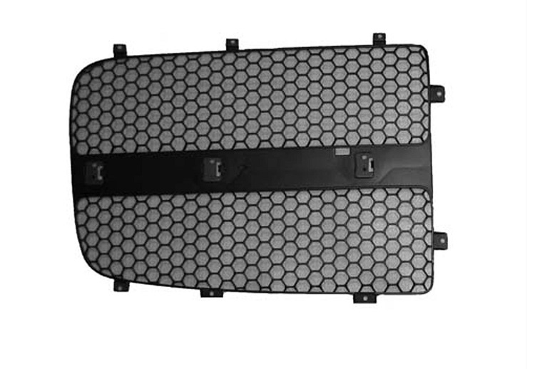 Black Honeycomb Grille Insert Left Side 02-05 Dodge Ram